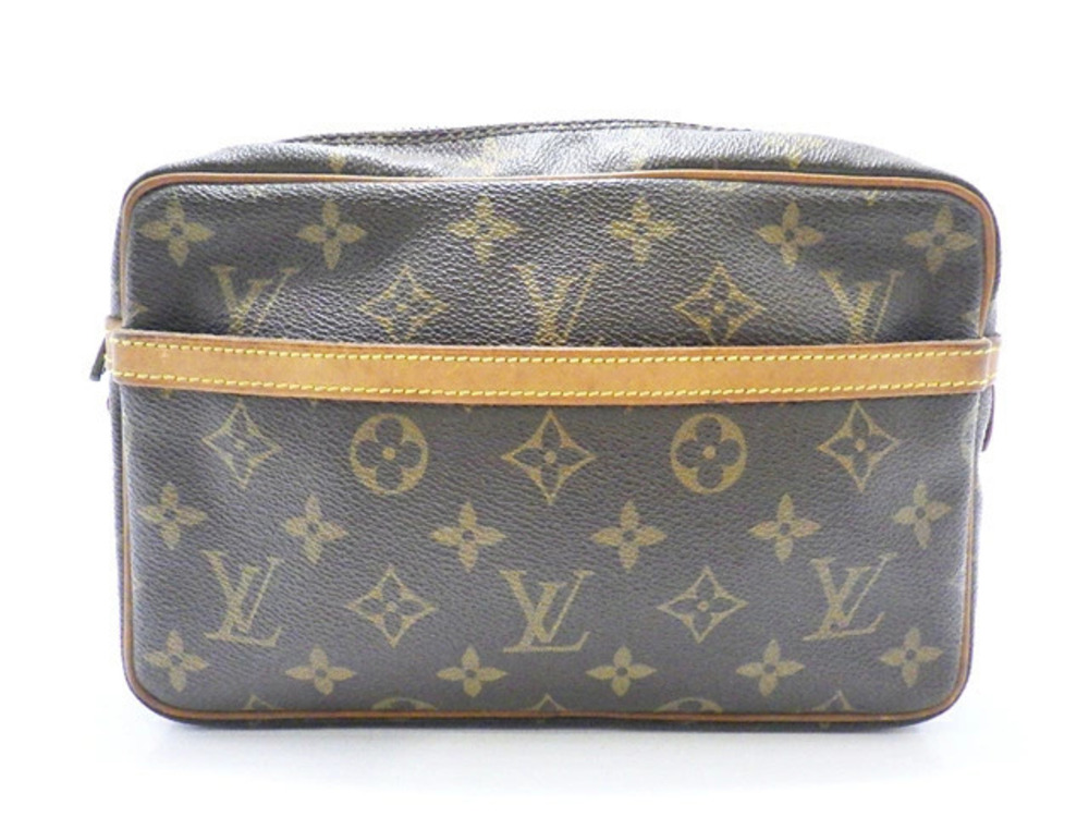 LOUIS VUITTON Compiegne Shoulder Bag Monogram